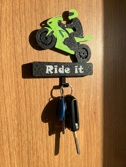 Tek Teker Yapan Motor Askısı – Ride It Mekanik Anahtarlık