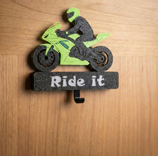 Tek Teker Yapan Motor Askısı – Ride It Mekanik Anahtarlık